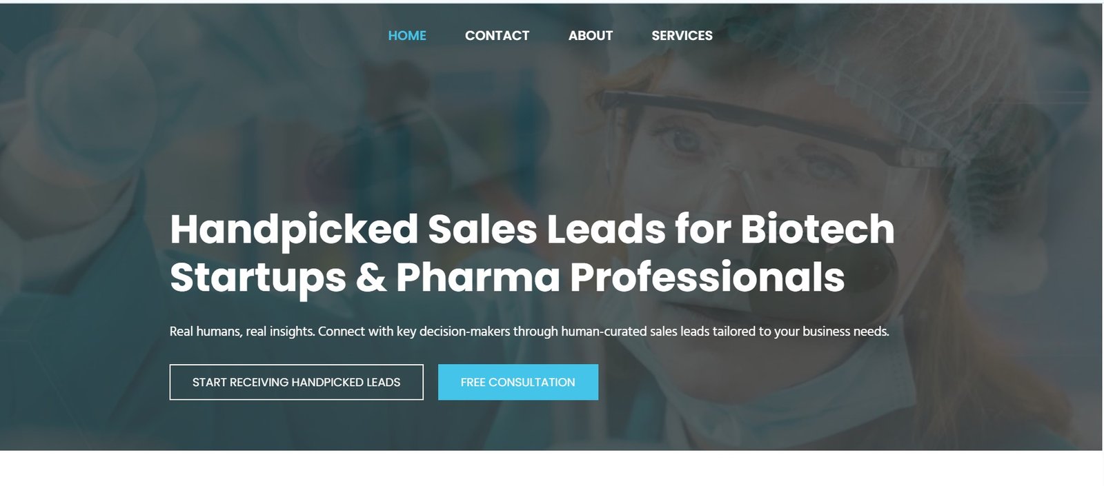 Targeted Leads Discovery Center - TLDC - home page picture